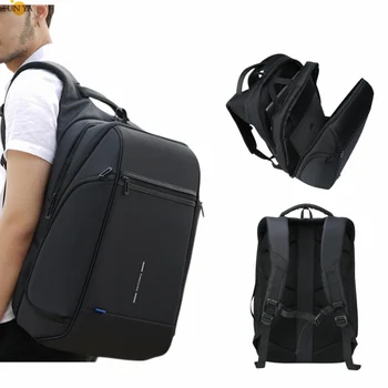 CFUN YA Luksuzni dizajn poslovne ruksak za muškarce, putni ruksak s USB punjenja, muški ruksak za ulice, 15,6/17 inča, torba za laptop, torba-torba