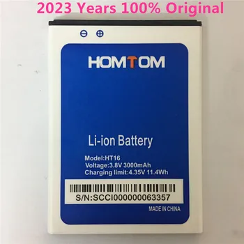 Za HOMTOM HT16 Baterija 100% Originalni Zamjena 3000 mah li-ion Baterija Backup za smartphone HOMTOM HT16 Pro