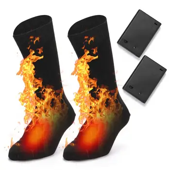 Podesiva čarape s električnim grijanjem i punjiva baterija za kronično hladne noge, velike veličine, USB punjenje, čarape s grijanjem