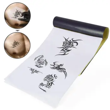 Ekološka pauspapir za tetovaže, alat za nanošenje tetovaže, dvostrani list termo transfer papir za crtanje od ruke, koriste tetovaže