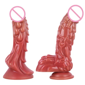 Personalizirane strani tekući silikon, simulira penis za zadovoljstvo žene, veliki mekani dildo, seks-igračke za parove, masturbator za odrasle