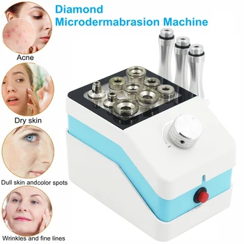 Микротоковая diamond mikrodermoabrazija, aparat za zatezanje lica, izbjeljivanje, uklanjanje bora, višefunkcijska oprema za njegu kože