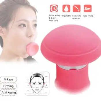 Silikon V-oblika alat za zatezanje lica, simulator za usta, podbradak, pullup kožu, za njegu kože, face-linije lica, sredstvo za mršavljenje Q2L0