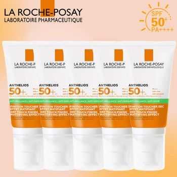 5 KOM. Originalni La Roche Posay Anthelios 50 ml SPF50 + krema Za sunčanje sa zaštitom od uv zračenja, osvježavajuće i ne-masnu, pogodan za njegu masne kože