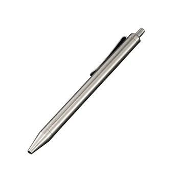 Ulica ženska ručka za taktiku samoobrane od legure titana, udoban kemijska olovka za pisanje