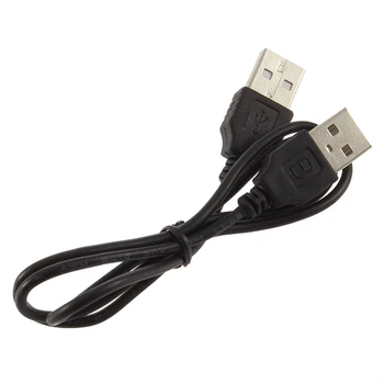 1 kom. veleprodaja crna USB 2.0 od čovjeka do čovjeka M / M produžni kabel-ac prilagodnik izmjeničnog napona kabel žice na veliko