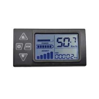 24/36 U/48 / S861 LCD zaslon Ebike Zaslonu Ploče s Instrumentima za Električni Bicikl BLDC Kontroler control Panel (6PIN)
