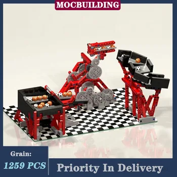 GBC Pokretni motor strojni modul MOC gradivni blokovi tehnološke cigle zbirka zagonetki dječje igračke, pokloni