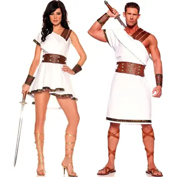 Odijelo grčke rimskog gladijatora za odrasle muškarce, Halloween, karnevalska zabava, cosplay grčke božice, maske, kostim rimskog vojnika