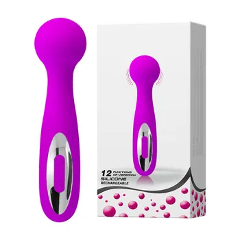Snažan 12-funkcionalni vibracioni USB punjiva silikonski vibrator za klitoris, točka G, maser, masturbator, seks-igračke za žene