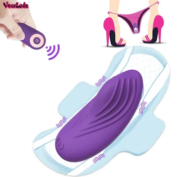 Vibrator s daljinskim upravljanjem, ženska masturbacija, nevidljivi vibrira stimulator klitorisa, nosive gaćice, seks-igračke za žene, masaža bradavica