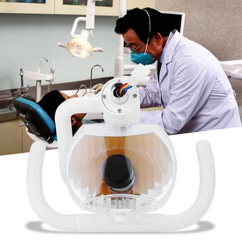 Podesiva stomatološki halogena žarulja snage od 50 W, led za rad s oralne higijene, hladno svjetlo, многоугольный stomatološka jedinica, platforma za stolice, pojednostavljuje čišćenje zuba