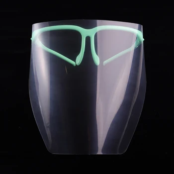 10 kom., противотуманная odvojiva prozirna zaštitna maska za lice, zaštita od prskanja sline, naočale, maska za putovanja, kuhinja, domaćinstva