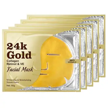 Zlatna Биокол-Kolagen Maska Za lice Kolagen Učvršćivanje Maska Proteinski Njegu Lica Hidratantnu Njegu kože Ljepota Maska Za Spavanje