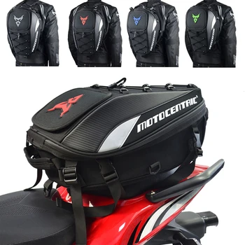 Moderan vodootporna torba za rep motocikla, višenamjenska čvrsta torba za stražnje sjedalo motocikla, ruksak za motociklist velikog kapaciteta