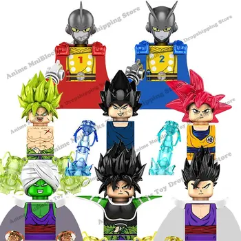 KF6158 Dragon Ball Z anime cigle Goku Vegeta Gamma1 Gamma2 Piccolo Broly Гохан mini figurice i igračke dječji Zbor lutke poklon