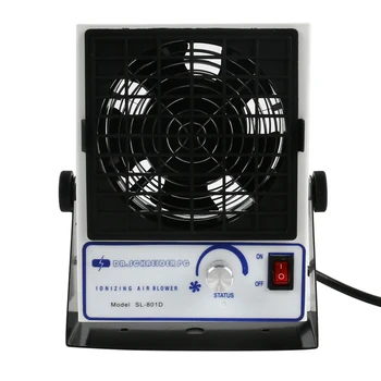 Statički Элиминатор SL-801D Puhala Ionizirajućeg zraka dc S Funkcijom Upozorenja Puhala ESD-Ionizator Ventilatora Ionizirajućeg zraka