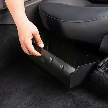  za Tesla model Y Pretinac ispod sjedala velikog kapaciteta Pribor Držač kutije torbica za unutrašnjost automobila organizator Q0T2