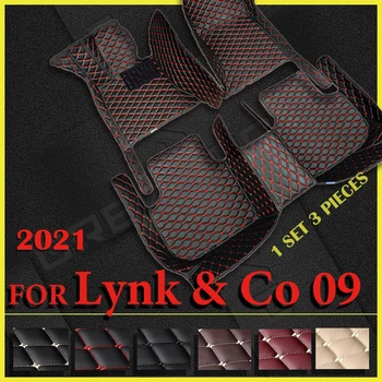 Auto-tepisi za Lynk & Co 09 Six Seats 2021, običaj automatski obloge za noge, auto tepih, oprema za enterijer