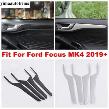 Za Ford Focus MK4 2019-2022 Unutarnja vrata ručka automobila, ploča, traka, ukras, dekoracija ABS/pribor od nehrđajućeg čelika, unutrašnjost