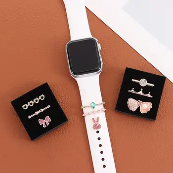 Narukvica s dijamantom za remen Apple Watch, dekorativni prsten, ukras za remena za satove, privjesci za remen za pametne sati