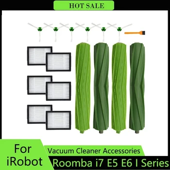 Hepa Filter Bočna Četka Za iRobot Roomba I7 I7 + I6 I8 I3 J7 Plus E5, E7 Serije E & I Usisavač Vrećice Rezervni Dijelovi