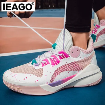 IEAGO Košarkaški Cipele Unisex Par Sportskih Tenisica Za Trčanje Prozračna Kvalitetne Tenisice za Žene