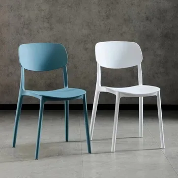 Ll22пластиковый stolac obnova kuće skandinavskih blagovaona stolice s naslonom jednostavan stol za odrasle plastična stolica stolica za trgovine kioska jednostavna moda