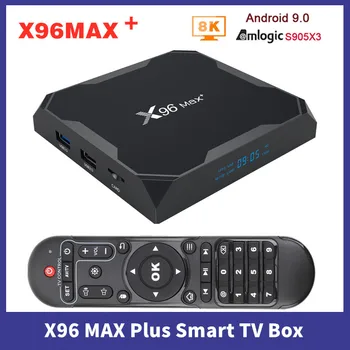 Timethinker X96 MAX Plus Smart TV Box 4 GB, 64 GB, 32 GB Android 9,0 Amlogic S905X3 Quad Wifi 4K TV BOX pojedinca ili kućanstva 2 GB 16 GB