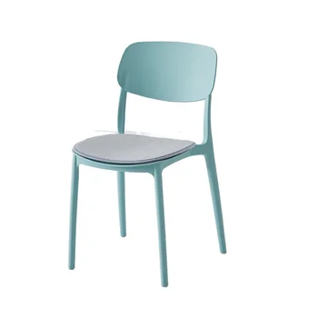 Besplatna dostava blagovaona stolice Moderni i luksuzni udoban ergonomski mobilni blagovaona stolice za dnevni boravak Plastične stolice za stolom Sillas