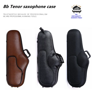 Torbica za tenor-saksofon Bb, torba, šok-dokaz ruksak, vodootporan otporan na habanje ramena, kutija za puhački instrumenti, rezervni dijelovi