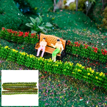 3 kom./lot minijaturni model cvijeća i bilja Materijali za Diy vrtna zgrada izgleda ulične scene Setovi za diorama