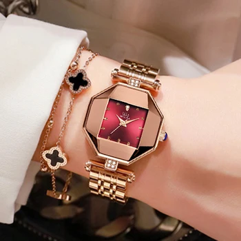 2023 Luksuzne marke ženski sat sa dijamantima, rose gold, quartz ženski ručni satovi, od nehrđajućeg čelika, satovi relogio feminino