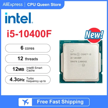 NOVI Procesor Intel® Core™ i5-10400F s 12-metarskim cache, imala LGA1200 do 4,30 Ghz, podržava H470 i H510