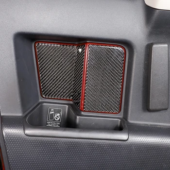 Za Toyota FJ Cruiser 2007-2021 Blaga unutarnja kvaka stražnjih vrata automobila od karbonskih vlakana, utor za podnoj, maska, naljepnica, auto Oprema