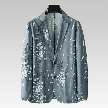 5935-2023 Kvalitetan poslovno odijelo za odmor, muška jakna, tanka mala odijelo, stručni odijela četiri godišnja doba