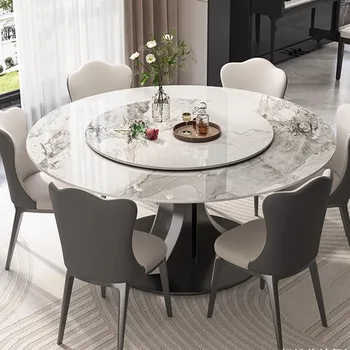Okrugli moderan trpezarijski stolovi za konferencije, bogata recepcija, noćni trpezarijski stolovi dizajniranju namještaja za hotele