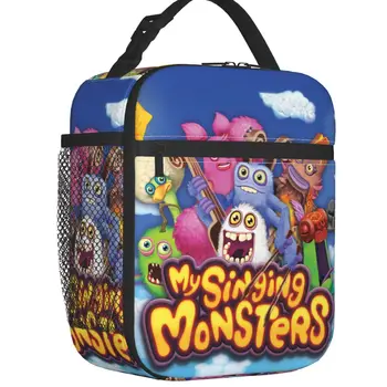 Likovi My Singing Monsters Usamljena torba za ланча Hermetičan мультяшный anime igra hladnjak Термосумка za ланча Djeca učenici