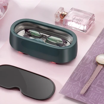 Mini ultrazvučni čistač USB ultrazvučni stroj za čišćenje nakita, naočala, высокочастотная usluga čišćenja, četkica za šminkanje, kutija za alat