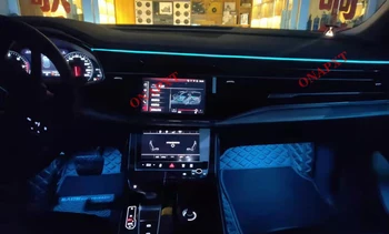 Ukrasne Atmosferske Lampe Za Audi P8 2019-2023 30-boja MMI APP Control Difuzno Svjetlo Led Žarulja za Vrata trake Armaturne ploče S Prostorom Za noge