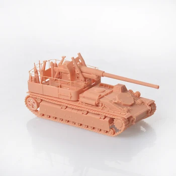 SSMODEL 100580 V1.7 1/100 Kit modela od smole s 3D ispis, sovjetski lovac tenkova SU-8