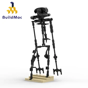 BuildMoc Bakterijske Bit Pomočne Prostorije Čudovište Skup Sastavnih Blokova Crna Mehanički Robot Igra Cigle Igračke Za Djecu Poklon Za Rođendan