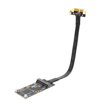 Mini PCI-e mPCIe na 1x adapter Riser Card 30 cm FFC-kabel za modul Wifi BT