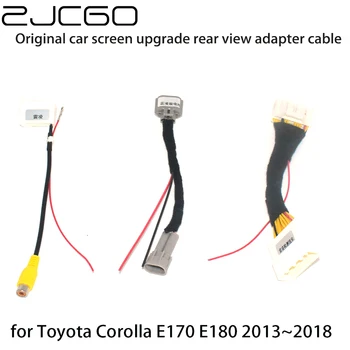 Auto Adapter rearview za backup RCA Kabel za Toyota Corolla E170 E180 2013 ~ 2018 Originalni Tvornički Video