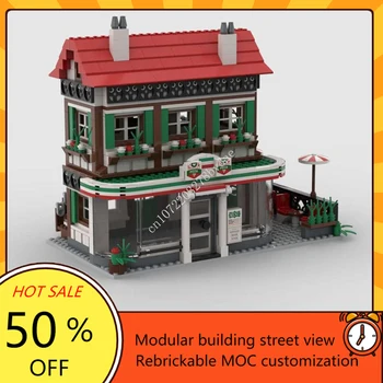 841 kom. pizzeria Modularni model ruralnog poslovne i stambene zgrade zgrade blokova Arhitektura Obrazovanje Skupština Model igračke