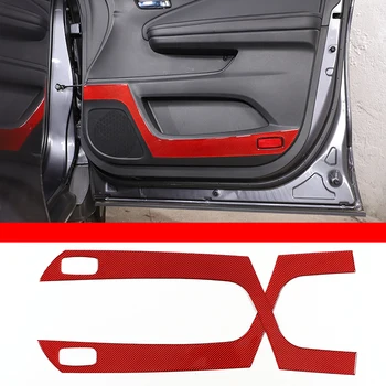 Za 2015-2019 Honda Pilot, naljepnica na prednja vrata vozila od mekog karbonskih vlakana, zaštita od udaraca, pribor za zaštitu unutrašnjosti vozila