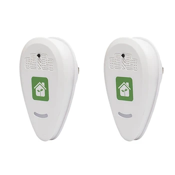 2X Priključna pročišćivač zraka Mini prijenosni čistač zraka s negativnim ionima na 5-12 milijuna spavaće sobe kuhinja kupaonica ureda zidni utikač iz velike Britanije