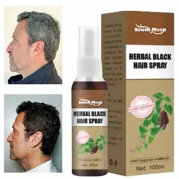 Crni sprej za kosu Hidratantni sprej za kosu 3,4 fl oz Crna klima-uređaj za kosu za žene i muškarce Sredstva za njegu suhe kose