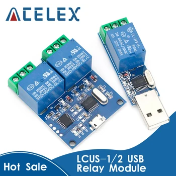 USB-relejni modul tipa LCUS-1, E-pretvarač, tiskana pločica, USB Inteligentni prekidač za upravljanje