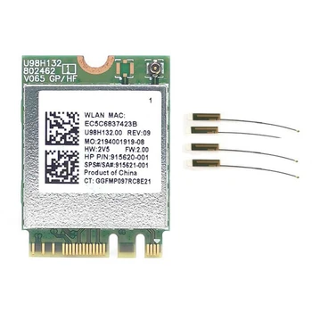 RTL8821CE 802.11 AC 1X1 Wi-Fi + BT 4.2 Kombinirana Karta adapterom SPS 915621-001 Bežična Mrežna kartica za Hp Probook serije 450 G5